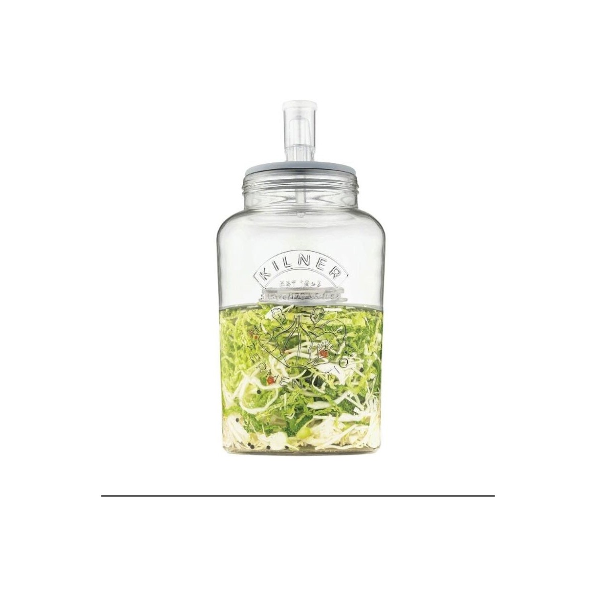 KILNER SET OM TEFERMENTEREN UIT GLAS 5.0L