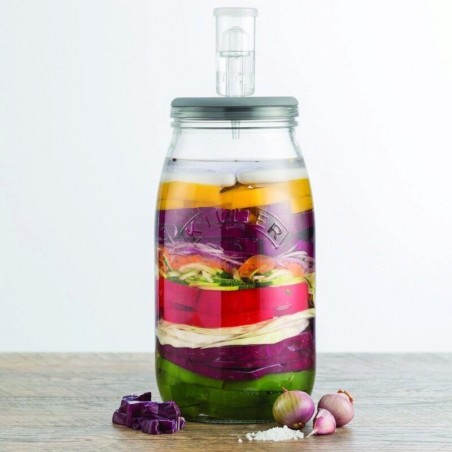 KILNER SET OM FERMENTEREN UIT GLAS 3.0L