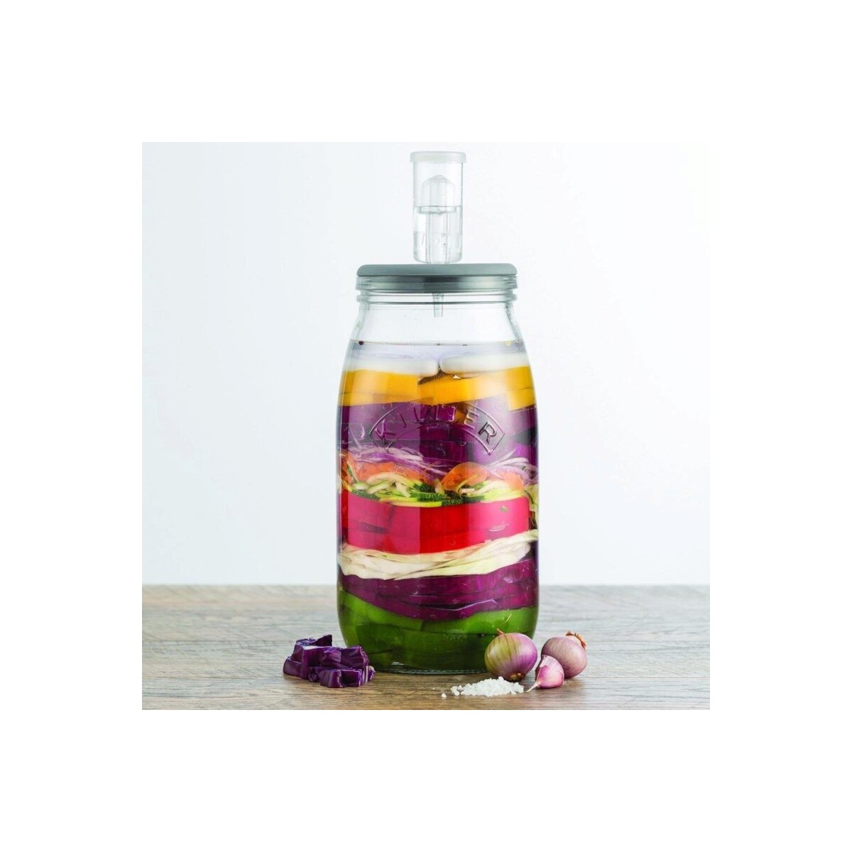 KILNER SET OM FERMENTEREN UIT GLAS 3.0L