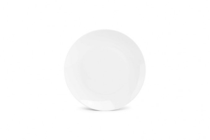 BONBISTRO BASIC ASSIETTE 1ER PRIX COUPE 26.5CM PORCELAINE BLANCHE