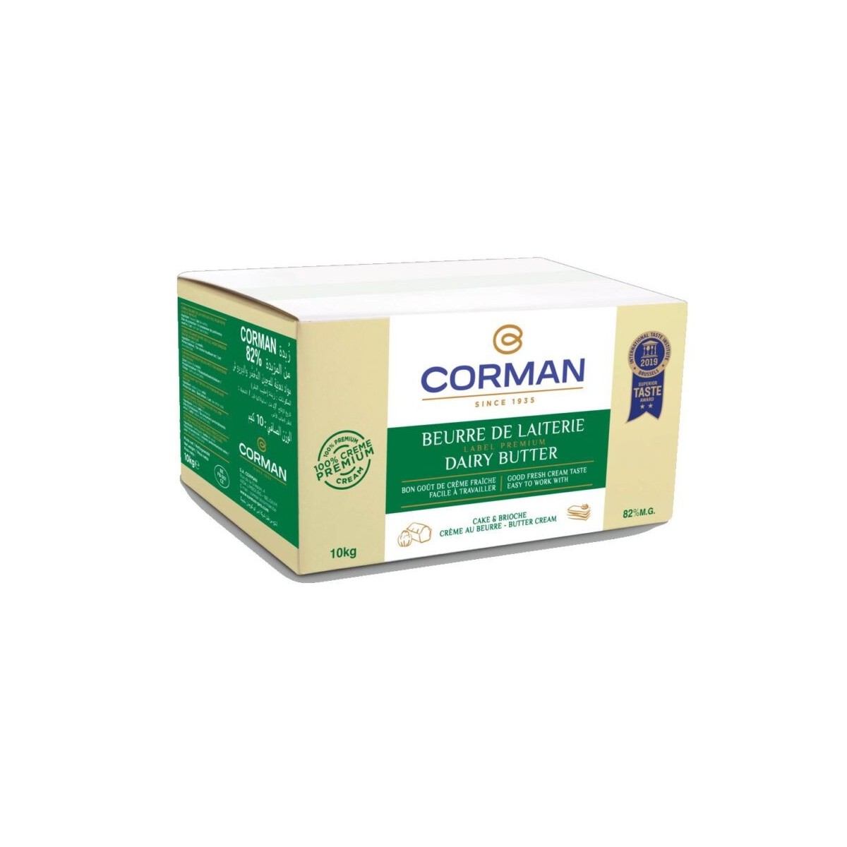 CORMAN BEURRE DE LAITERIE INCORPORATION 10KG 0029351 - 20133507