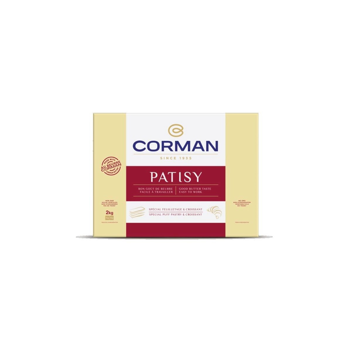 CORMAN PATISY PUFF PASTRY & CROISSANT 5 X 2 KG 0029754  KG