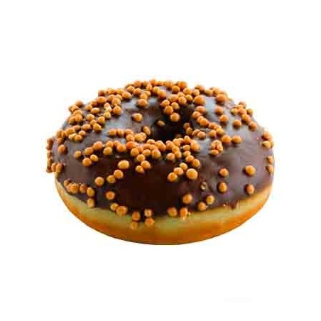 B & B 26812 DONUT CRISPY FOURRE   CARAMEL CUIT 48X65GR