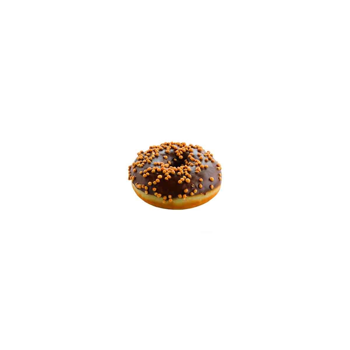 B & B 26812 DONUT GEVULD CRISPY CARAMEL 48 X 65GR  OP BESTELD 