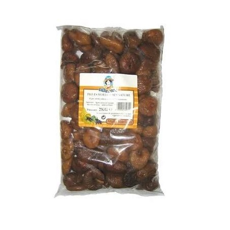 NATURAL SOFT DRIED FIG 2KG BAG