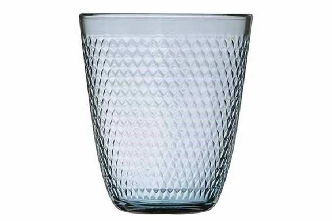 ARCOROC PAMPILLE GLAS "BLAUW" BEKER 31CL