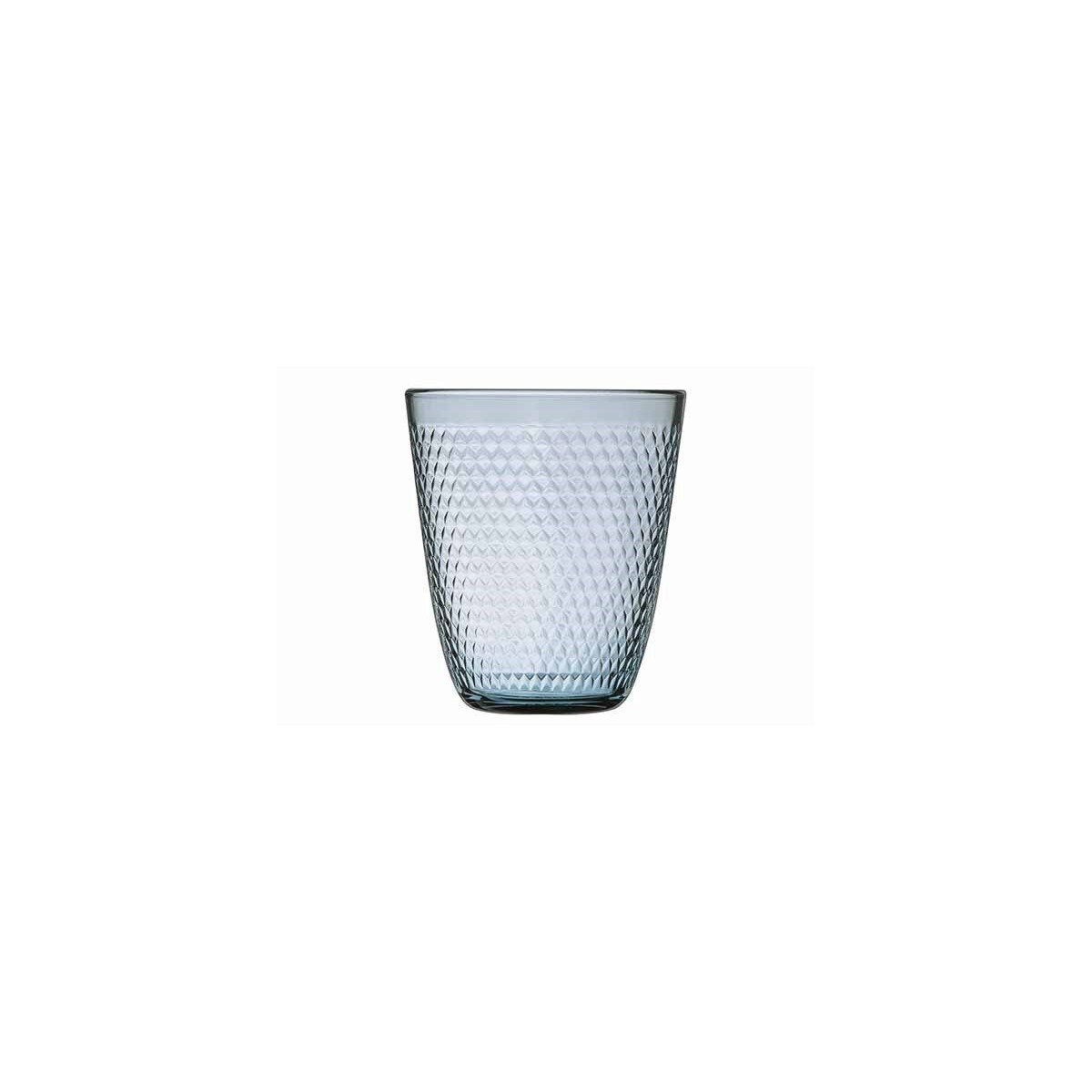 ARCOROC VERRE PAMPILLE "BLEU" GOBELET 31CL TEINTE MASSE