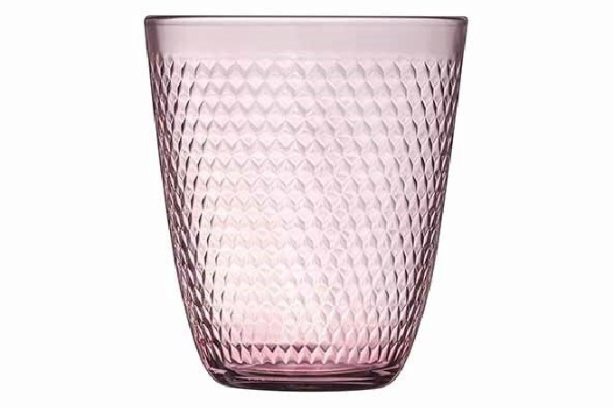 ARCOROC VERRE PAMPILLE "MAUVE" GOBELET 31CL TEINTE MASSE