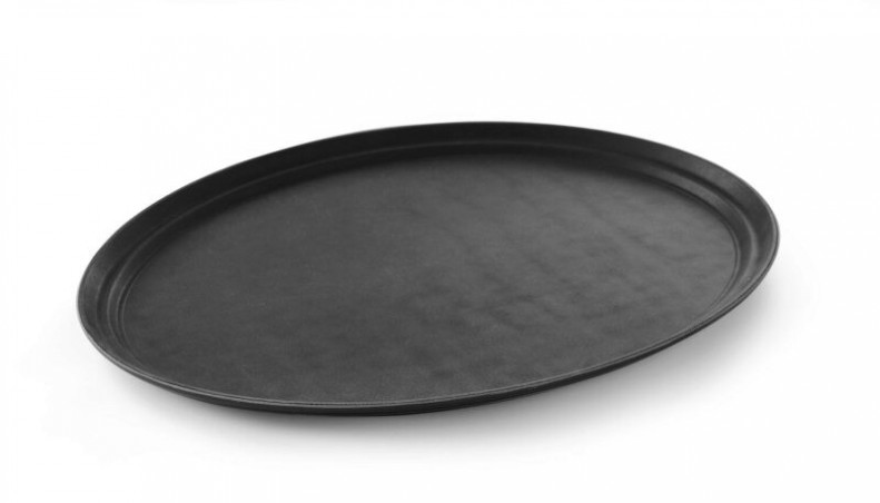 HENDI PLATEAU ANTI-DERAPANT 73.5X60CM OVAL  FIBRE DE VERRE