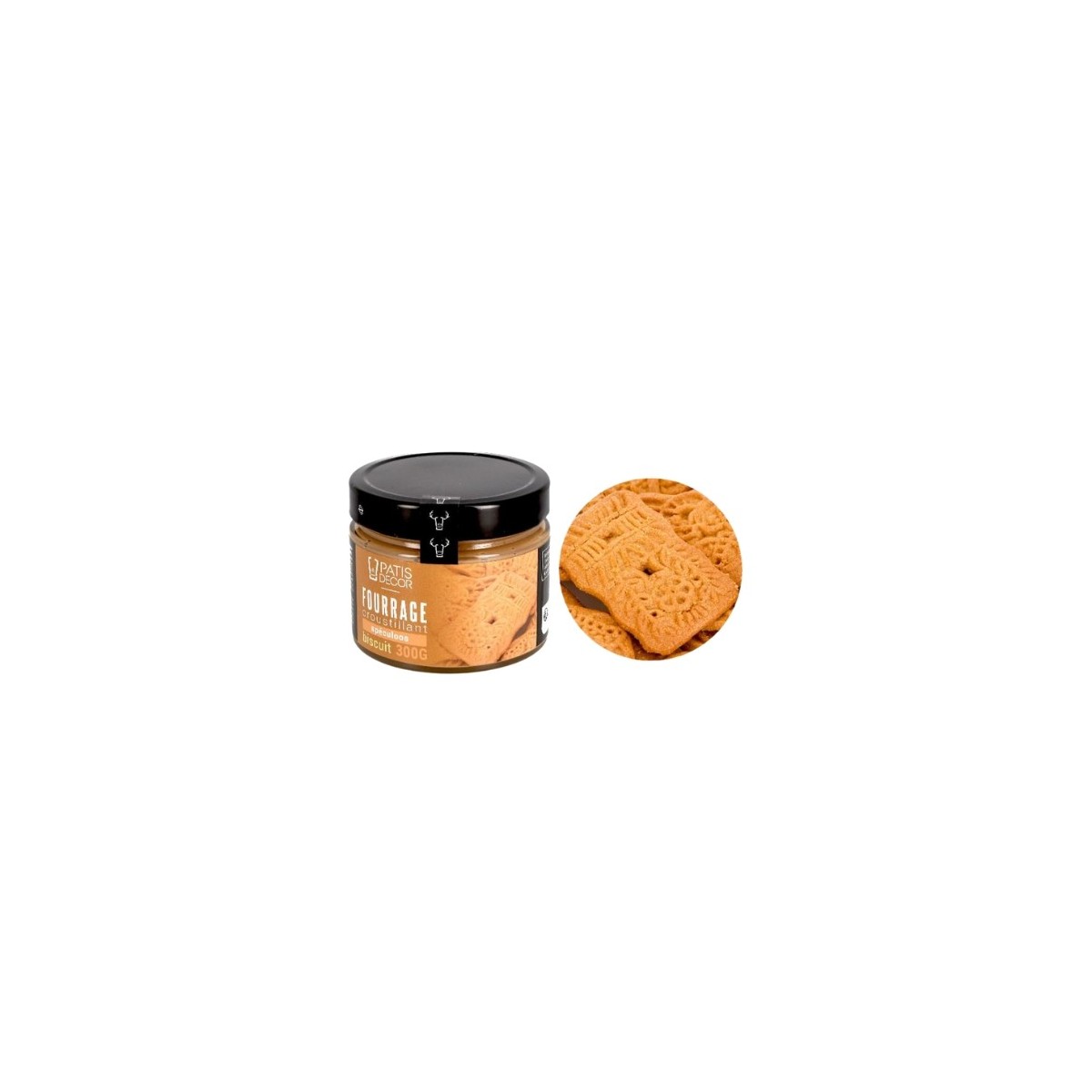 PATISDECOR FOURRAGE CROUSTILLANT SPECULOOS BISCUIT 300GR