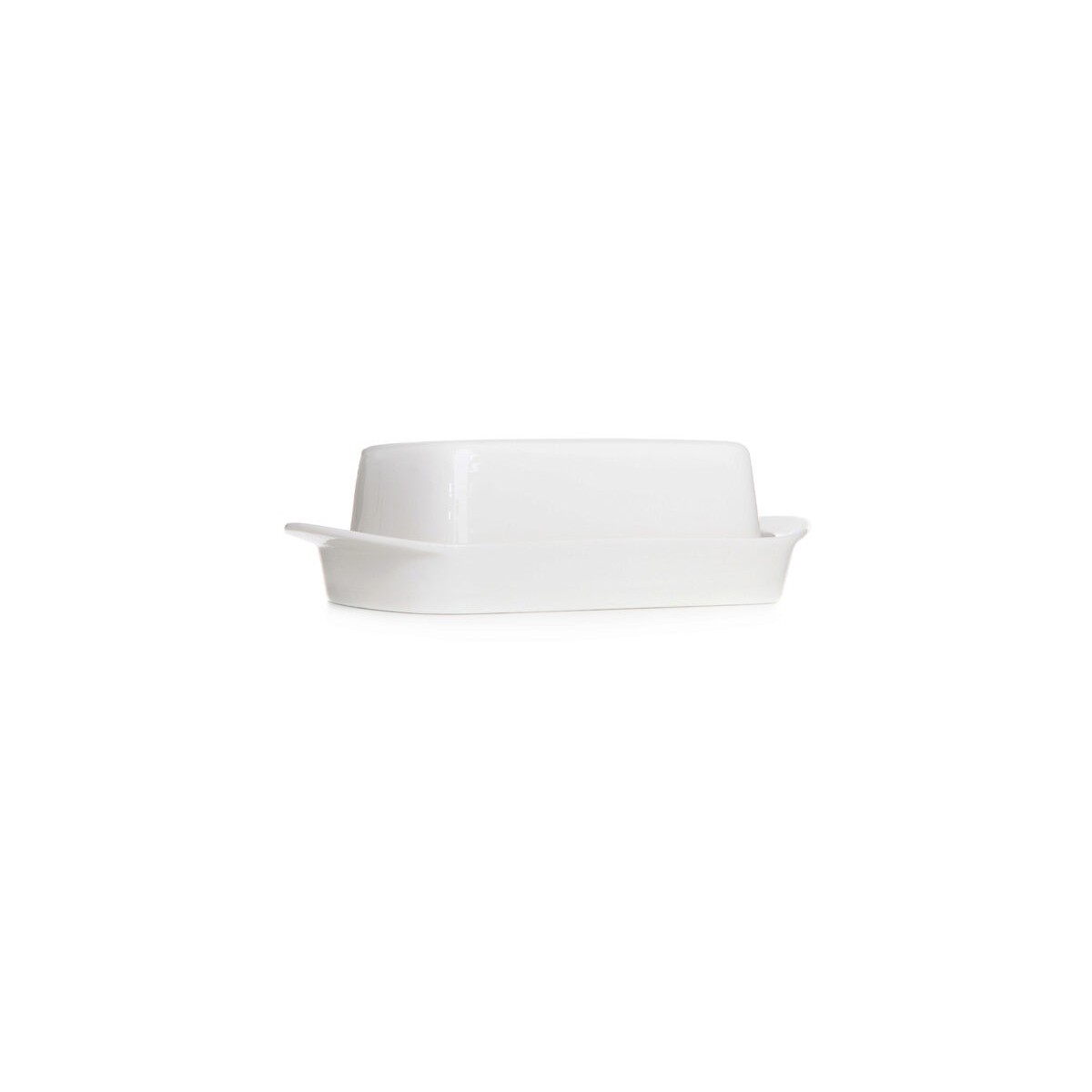 C&T BEURRIER BLANC A/C 19.5X12XH7CM PORCELAINE