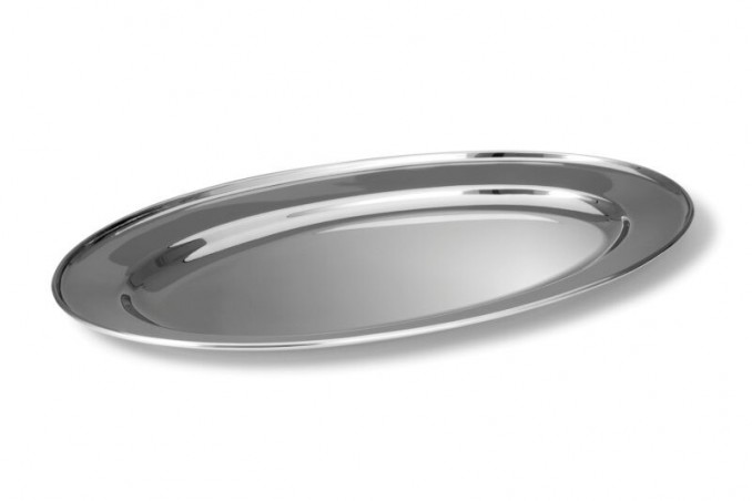 COMAS PLATEAU INOX OVAL 35X23.5CM 