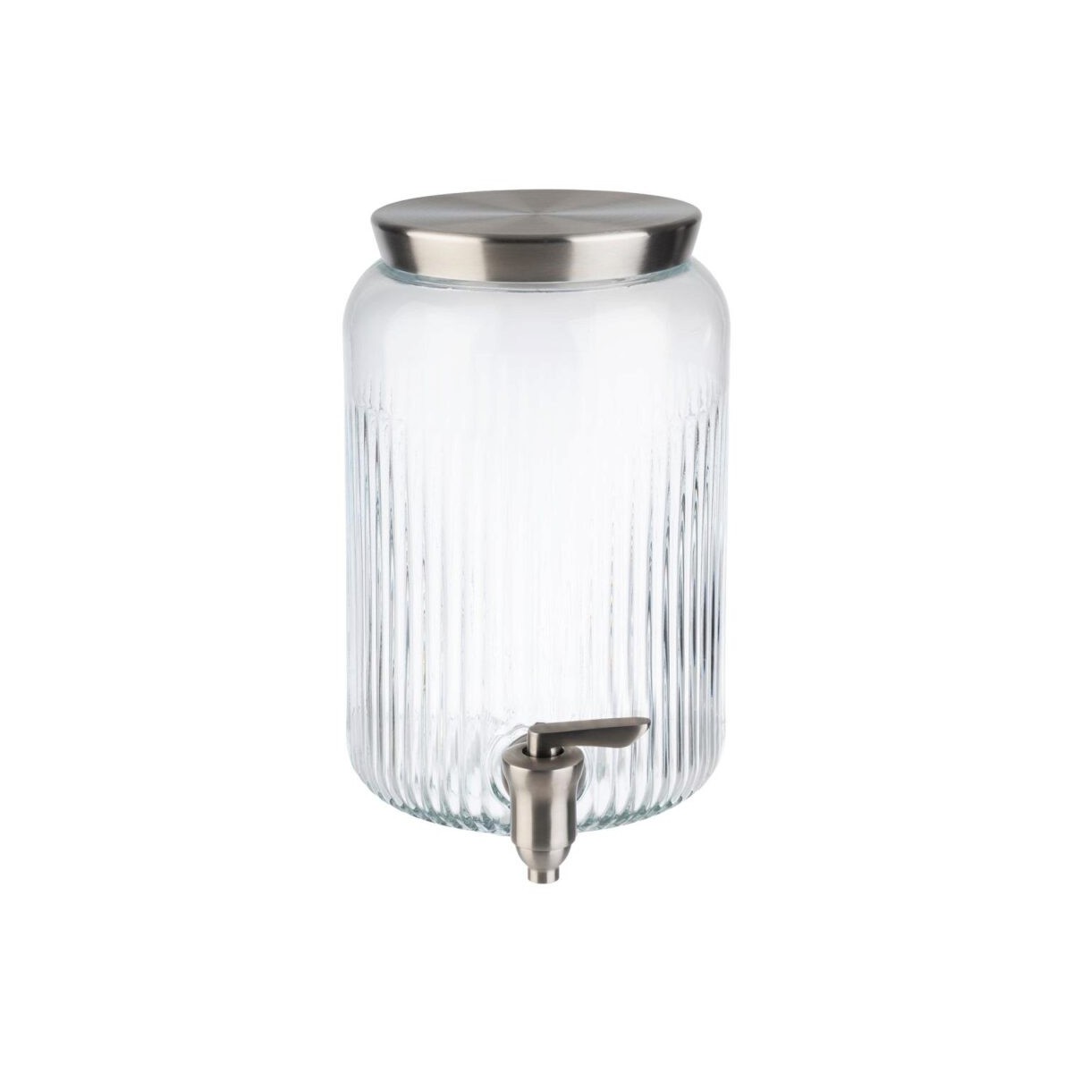 APS DISTRIBUTEUR DE BOISSONS VERRE 7.0L A/ROBINET & COUVERCLE INOX 