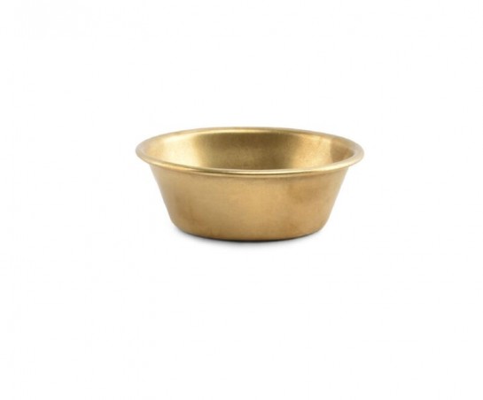 Kom 8,5xH2,5cm antique goud Serve