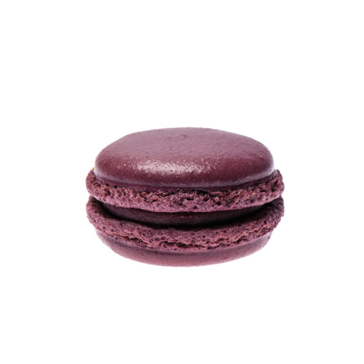 M&A ZOETE MACARONS ZWARTE BESSEN Ø 4,5CM 70X20GR