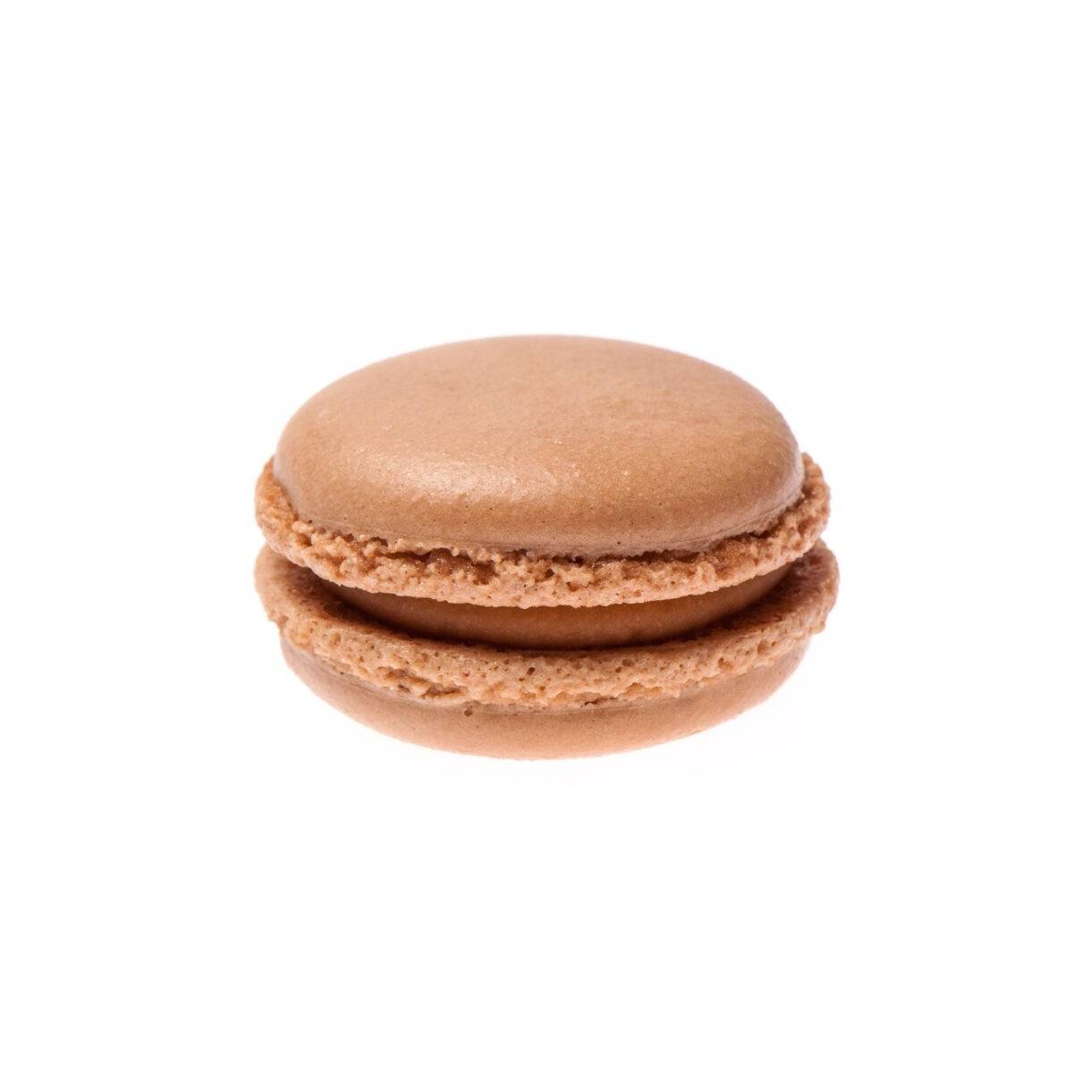 M&A ZOETE MACARONS GEZOUTEN BOTER KARAMEL Ø 4,5CM 70X20GR 