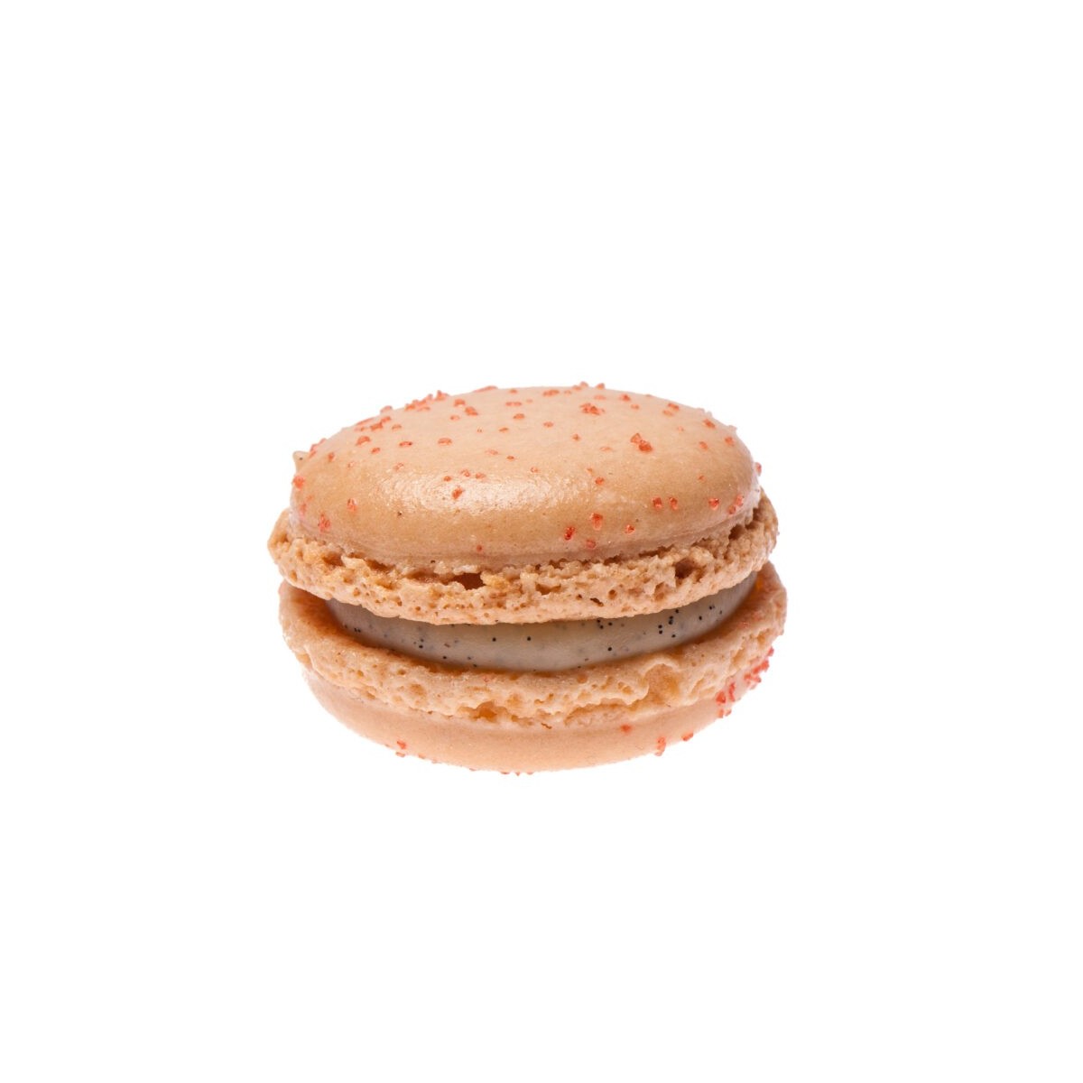 M&A ZOETE MACARONS VANILLE TONKA AARDBEIEN Ø 4,5CM 70X20GR 