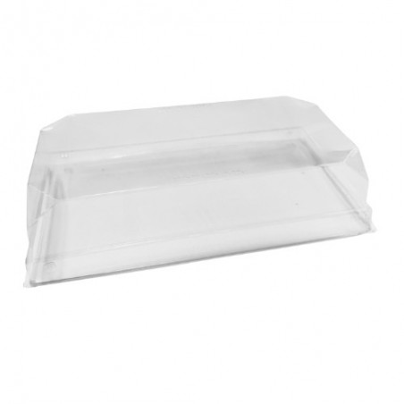 COUVERCLE BOITE PATISSIERE DESIPACK 25,5X13,5X10CM EN PET VENTILÉ 240PCS 