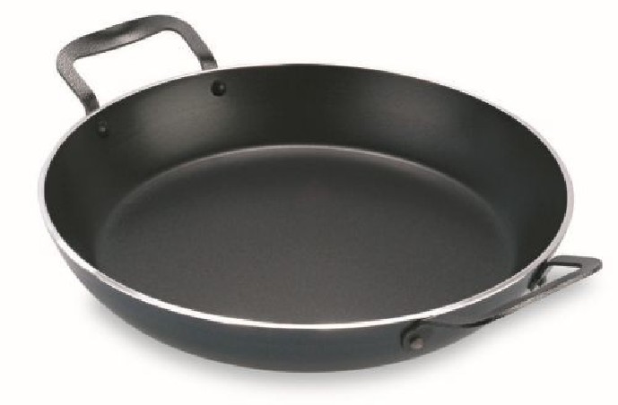 PAELLA ANTI-AANBAKLAAG PLAAT 4 LAGEN DIAM 40CM 5LSTUK