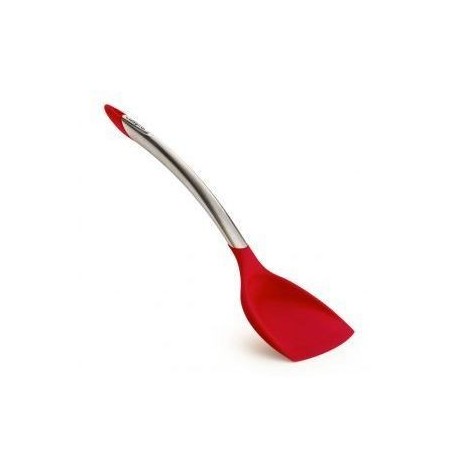 CUISIPRO SILICONE 300° / INOX SPATULE WOK 32CM