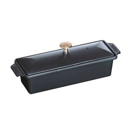 STAUB TERRINE 30X11 A/C NOIR