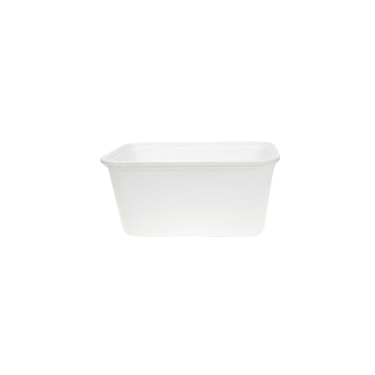 MICROWAVEABLE WHITE PP TRAY 1L 25PCS