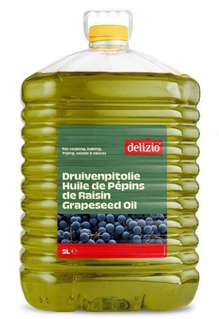 DELIZIO HUILE DE PEPINS DE RAISINS 5L PET