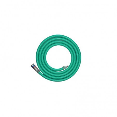 SGI FOOD-GRADE AIR HOSE 3M FOR SATA SPRAY GUNS WITH ESAFE EURO 9.5MM COUPLER + EURO FITTING