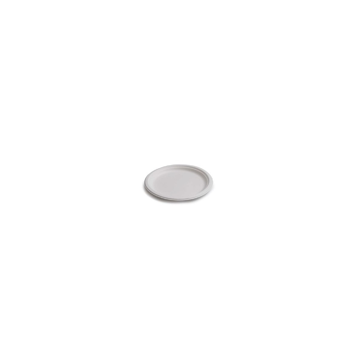 ROND WITTE SUIKERRIETPULP BORD Ø15CM 50ST