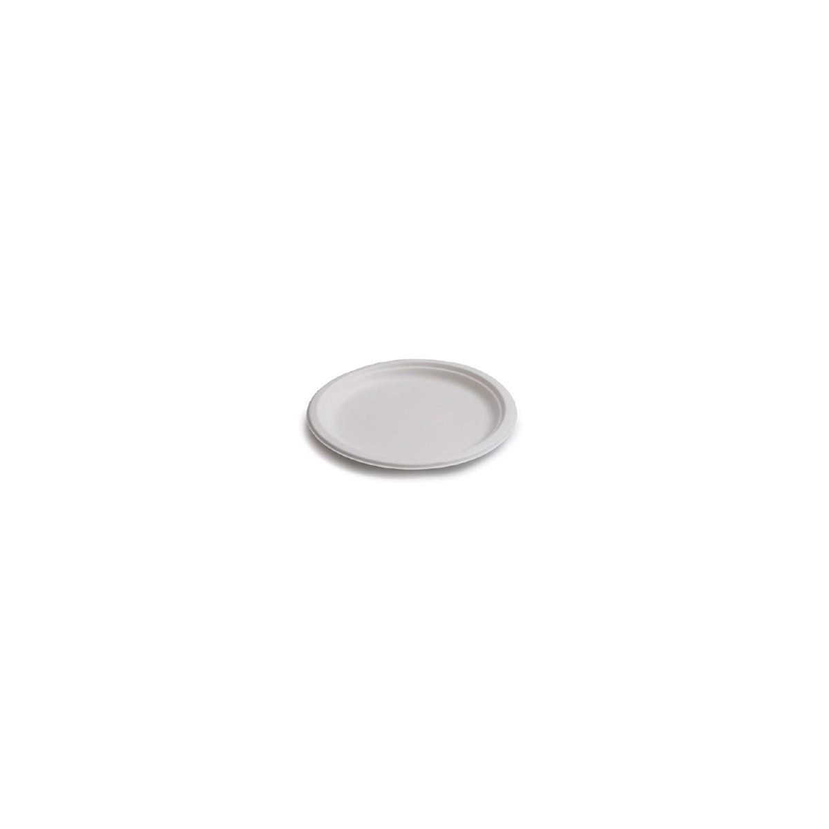 ROND WITTE SUIKERRIETPULP BORD Ø22CM 50ST