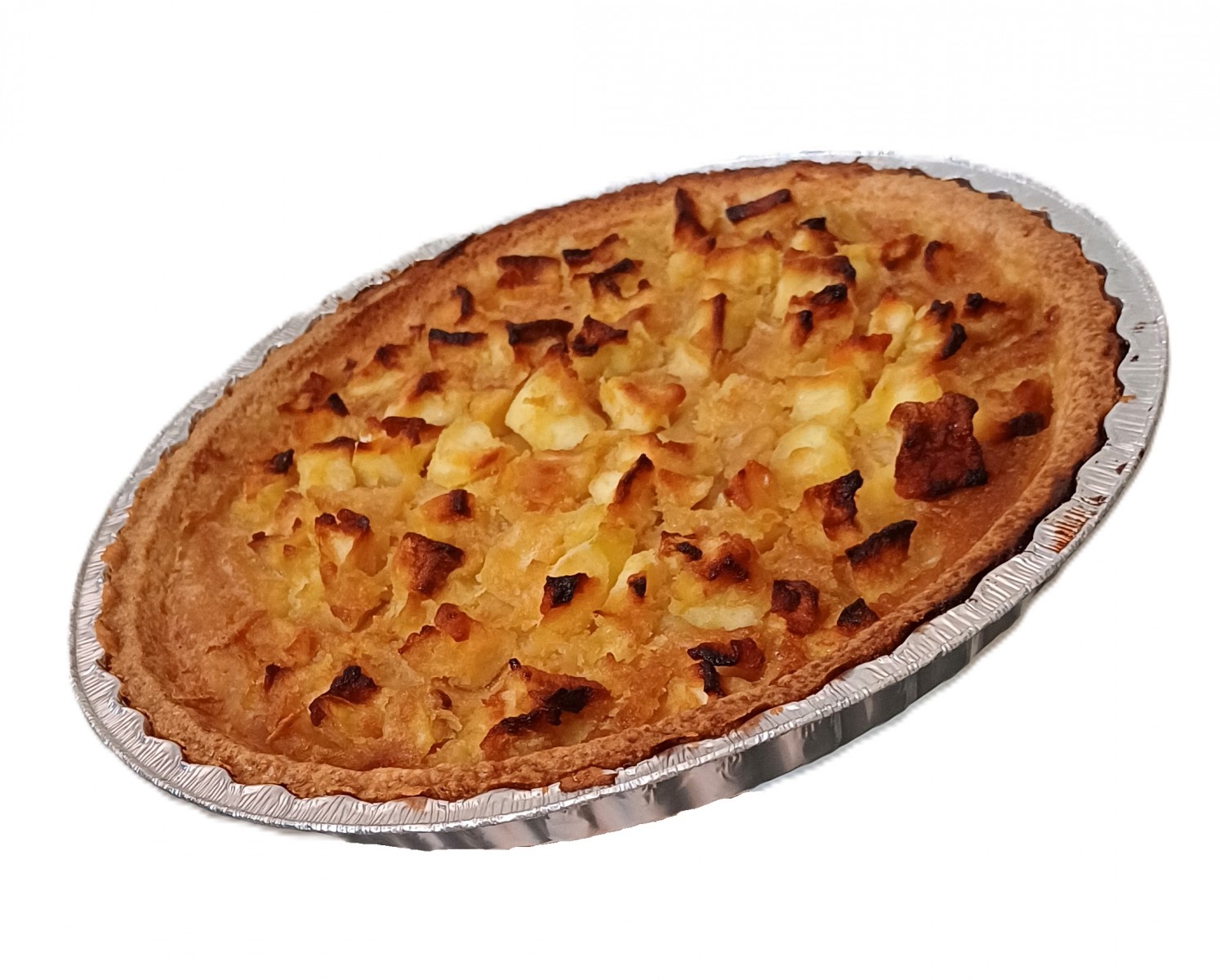 PATISSERIE DES MAUGES F2201 TARTE NORMANDE POMME Ø Ø 22CM 6X620GR