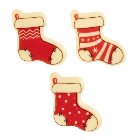 15464 CHRISTMAS SOCK WITH LOOP 2.6X4CM 160PCS ON ORDER