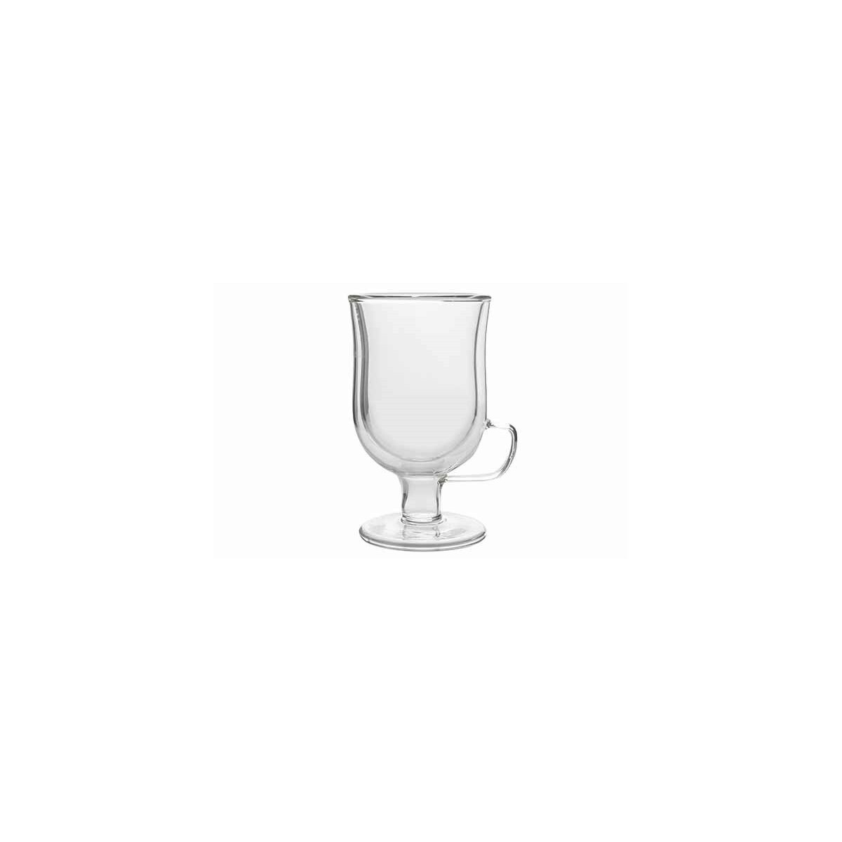 C&T IRISH COFFEE 240ML 8XH13.5CM DOUBLE WALLED BOROSILICATE