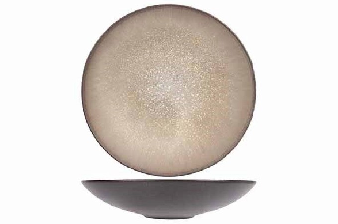 C&T DIVINE EARTH ASSIETTE CREUSE COUPE 26.5XH6CM