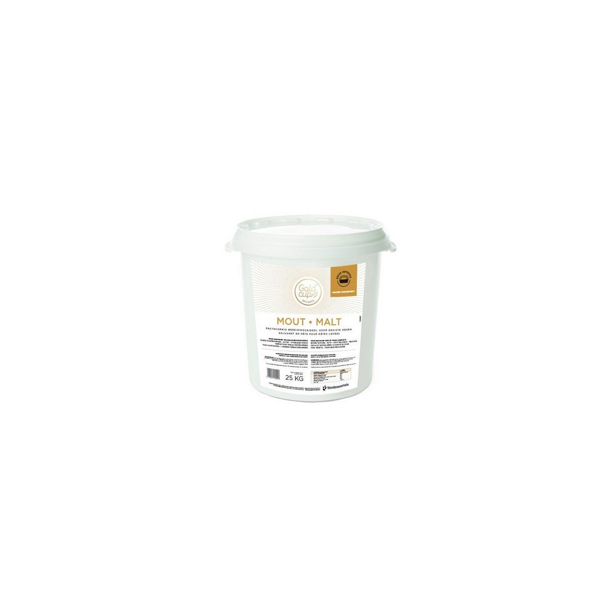 VAMIX OPTIMO MALT FOR GREY BREAD 25 KG  BUCKET