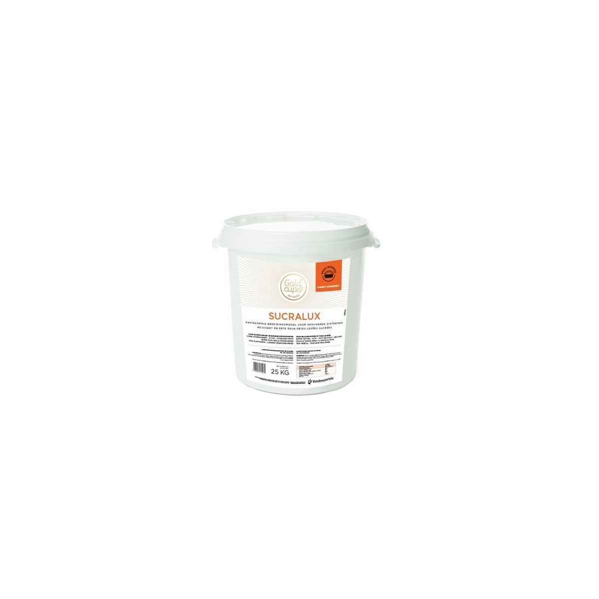 VAMIX OPTIMO SUCRALUX BUCKET 25 KG  BUCKET