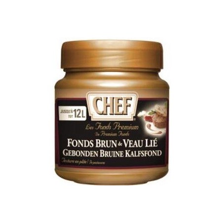 CHEF FOND BRUN DE VEAU PREMIUM LIÉ PATE (12L) 600G