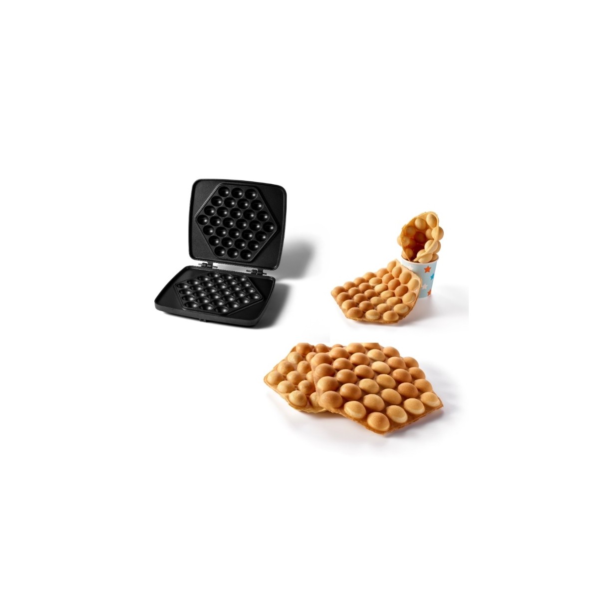 FRIFRI INTERCHANGEABLE BUBBLE WAFFLES MOLD