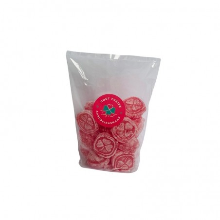 LUCKY SWEET STRAWBERRY CANDY 100GR BAG