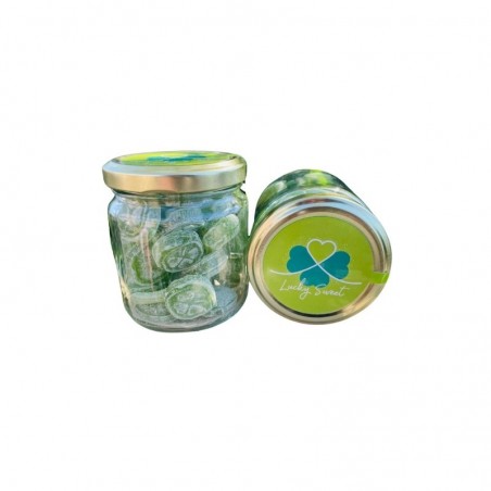 LUCKY SWEET APPLE CANDY 130GR JAR