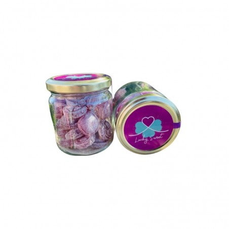 BONBON LUCKY SWEET RAISIN BOCAL DE 130GR