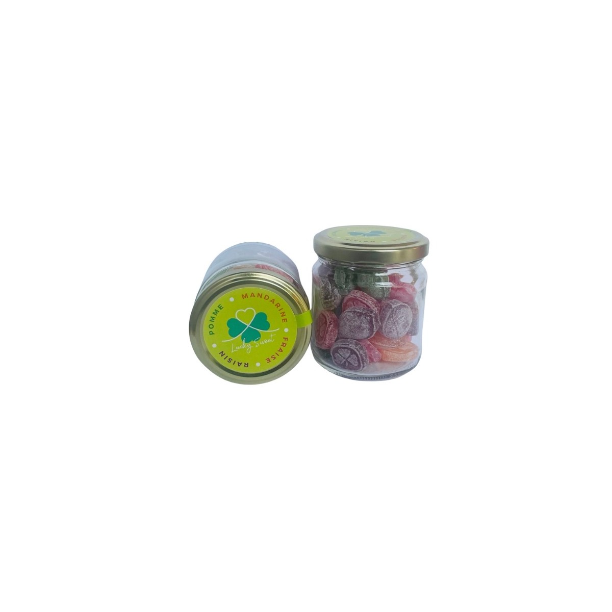 LUCKY SWEET ASSORTED CANDY 130GR JAR