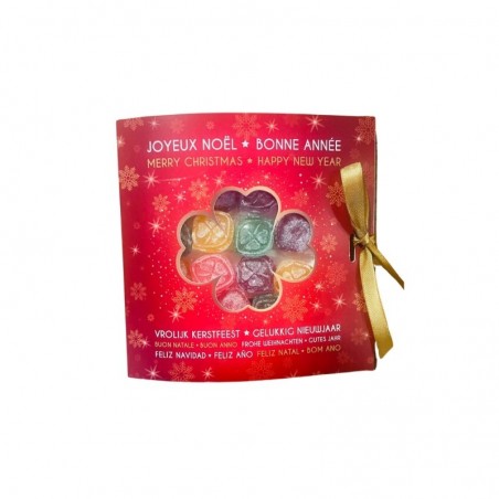 LUCKY SWEET ASSORTED CANDY 65GR CARD "MERRY CHRISTMAS AND HAPPY NEW YEAR"