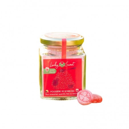 BONBON LUCKY SWEET POUSSIERE DE FRAISE 150GR 