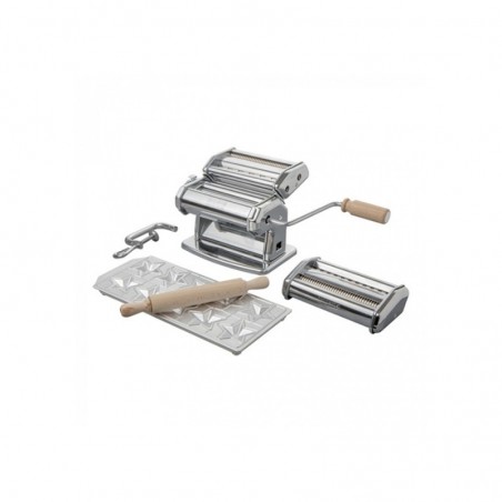 IMPERIA PASTA MACHINE ROLLER 15CM WITH ACCESSORIES