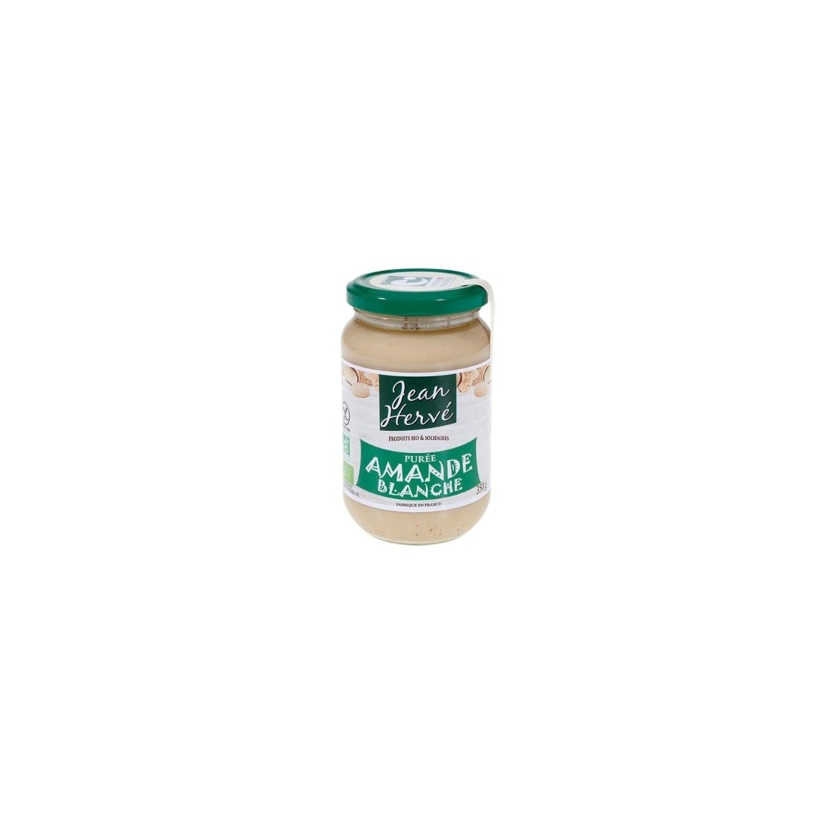 JEAN HERVÉ WHITE ALMOND PASTE  BIO  350 GR