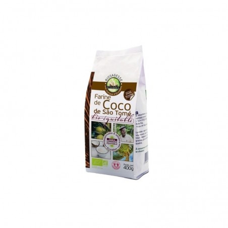 ECOIDEES COCONUT FLOUR  BIO  400 GR