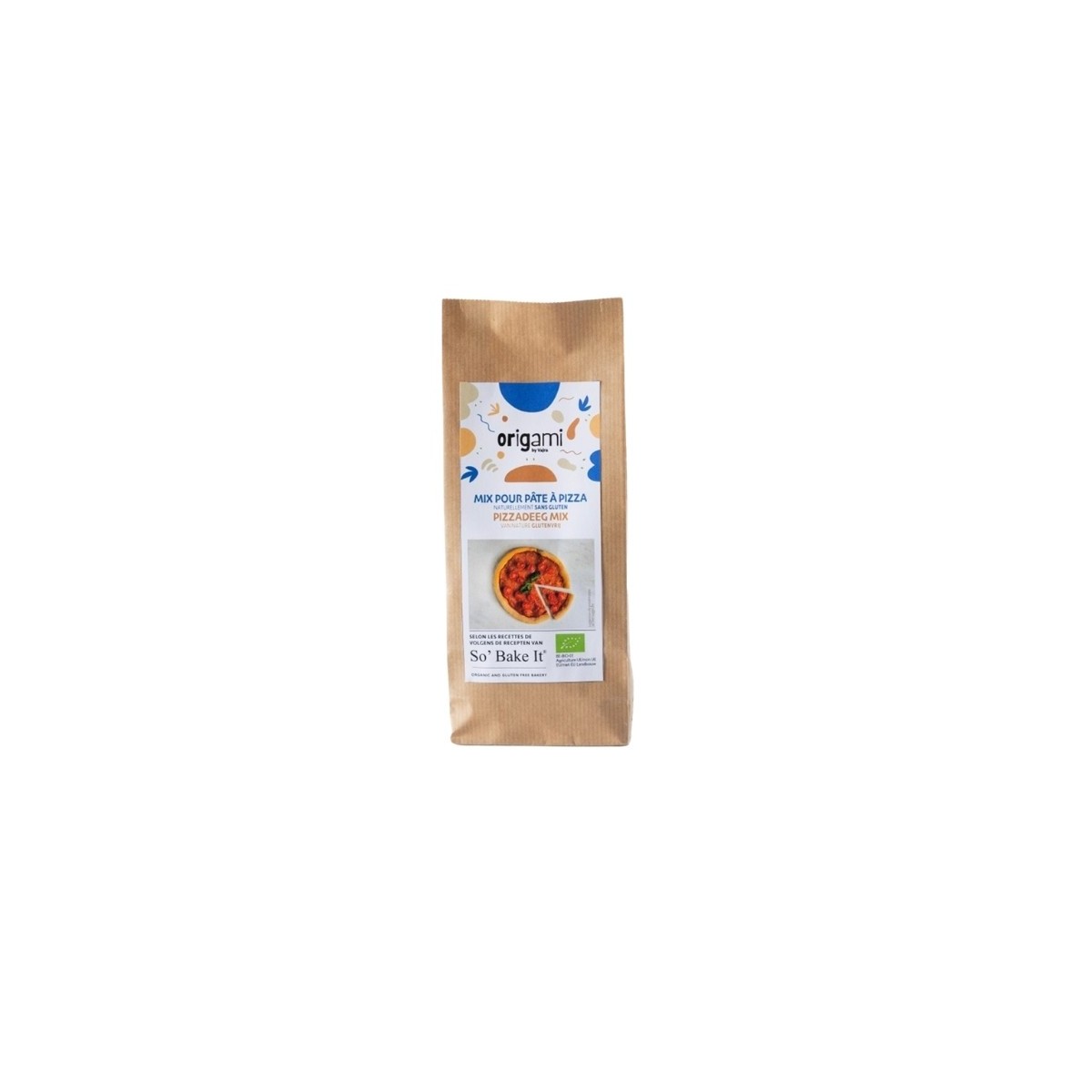 ORIGAMI PIZZA DOUGH MIX  BIO  300 GR