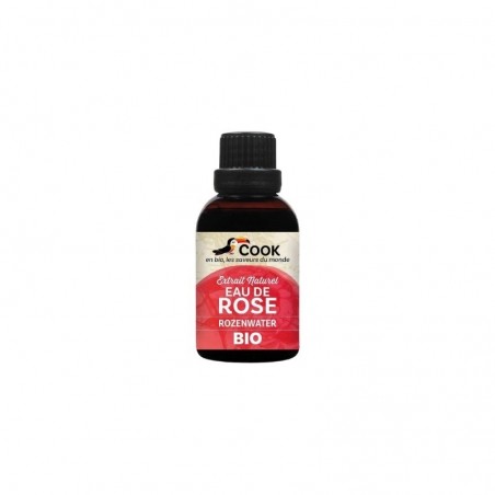 COOK EXTRAIT D'EAU DE ROSE  BIO  50 ML