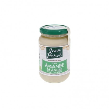 JEAN HERVÉ RAW WHITE ALMOND PASTE  BIO  350 GR